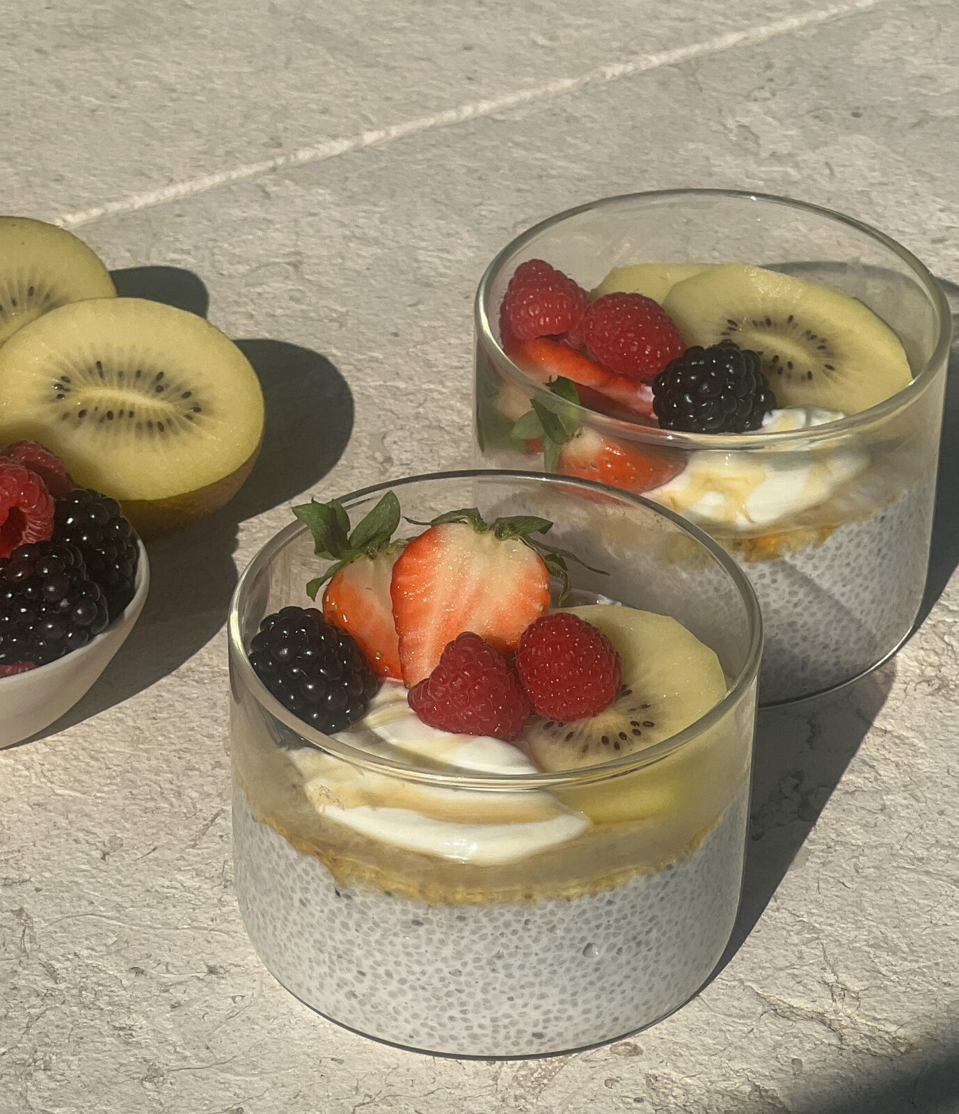 creamy chia seed pudding
